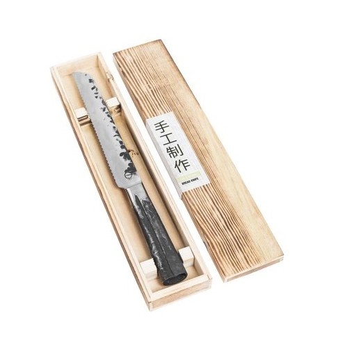 BROTMESSERGRÖSSE. 20 CM. INTENSIV GESCHMIEDETER LAGUIOLE STYLE DE VIE AUS EDELSTAHL