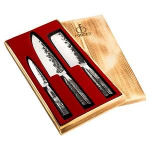 KNIFE SET 3 PIECES INTENSE FORGED SET Á 3 PIECES LAGUIOLE STYLE DE VIE