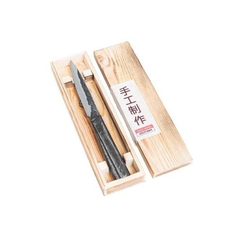 KITCHEN KNIFE UNIVERSAL DIM. 13CM. BRUTE FORGED STAINLESS STEEL LAGUIOLE STYLE DE VIE