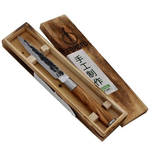 COUTEAU DE CUISINE UNIVERSEL DIM. 13CM. LAGUIOLE INOX FORGE OLIVE STYLE DE VIE