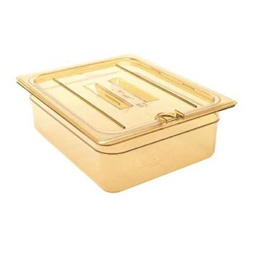 Gastronormdeksel Hot-Pan gn 1/4 met greep- en lepeluitsparing Cambro