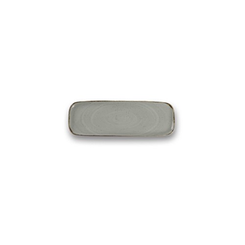 Schaal afm. 32x13cm. Saturno Nature kleur taupe