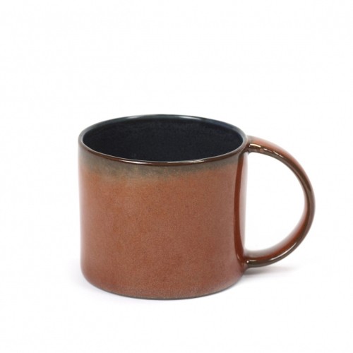 Espressokop diam. 6cm. kleur dark blue/rust terres de reves Serax