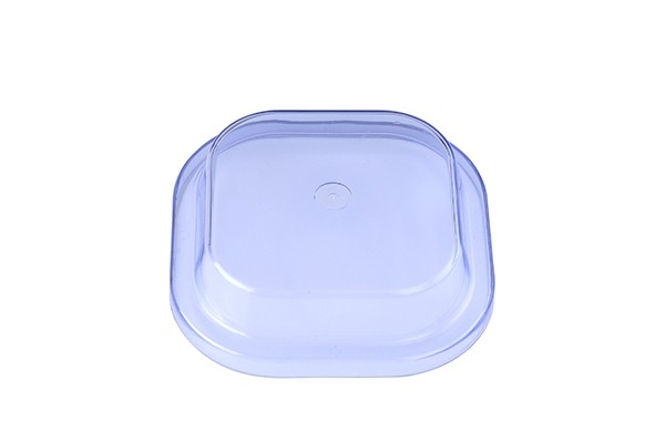 COUVERCLE AVEC/MANCHETTE COURTE POUR NOVA DISH COLOR TRANSPARENT HOTPLAST TEMPERATURE +140 °C.