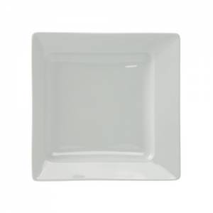 PLATE SQUARE ECLIPSE SIZE. 26X26CM. COLOR WHITE NOVA