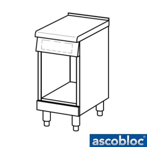 NEUTRALE EINHEIT ASCOLINE 700 AUA 040 ABMESSUNGEN 400 X 706 X 850 MM. ASCOBLOC