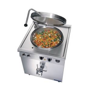 COOKING KETTLE ASCOLINE AES 080 DIM. 80X70.6X85CM. INH. 84LTR. 400V 12.45KW ASCOBLOC