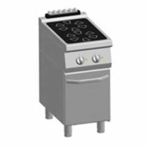 TABLE DE CUISSON ÉLECTRIQUE CÉRAMIQUE 2 ZONES ATA 700 K7-EVC 05PP DIM. 40X70X90CM. ATA 400V/4600W