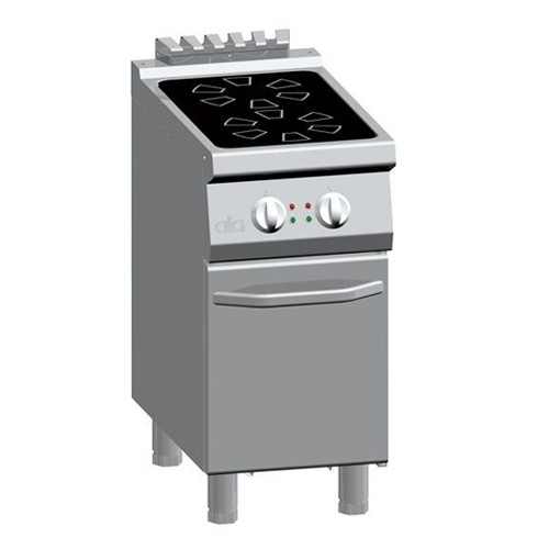 TABLE DE CUISSON INDUCTION 2-ZONES ATA 700 K7-ECI05PP DIM. 40X70X90CM. ATA 400 V/10 000 W