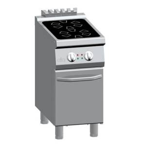 TABLE DE CUISSON INDUCTION 2-ZONES ATA 700 K7-ECI05PP DIM. 40X70X90CM. ATA 400 V/10 000 W