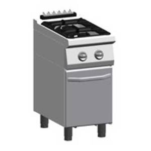 KOCHTISCH GAS 2-BRENN ATA 700 K7-GCU05PP DIM. 40X70X90CM. AN EINER