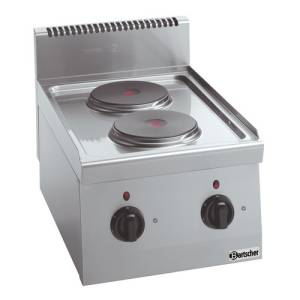 CUISINIÈRE 2 FEUX SÉRIE 600 2PLTG BARTSCHER