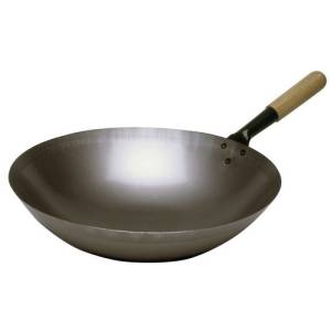 WOK-PFANNE DURCHM. 36CM. INH. 4,0LTR. STAHL BARTSCHER