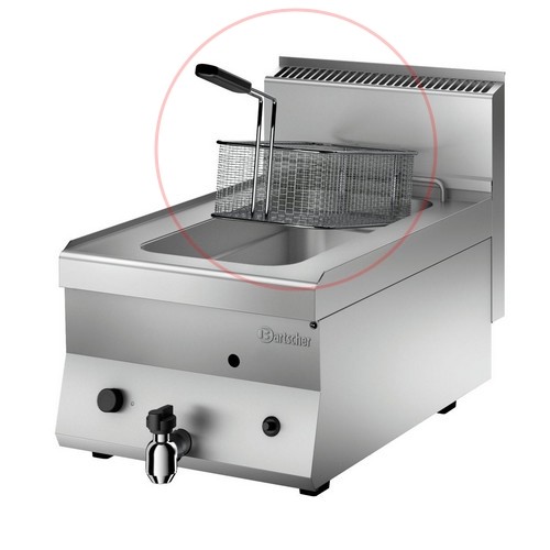 RESERVE BASKET FRYER 650, 8L, DIM. 200X350X(H)200MM. (BASKET 190X338X(H)110MM.) SERIES 650, BARTSCHER