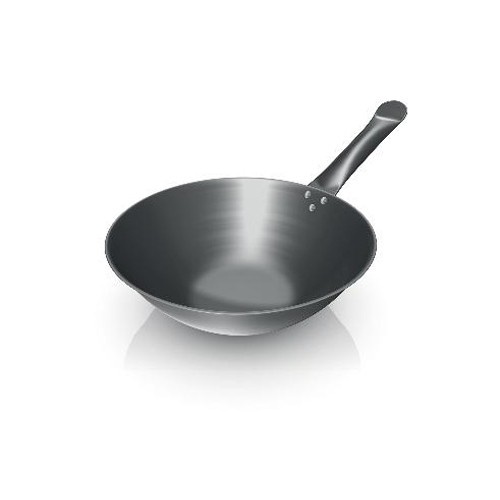 WOK MIT FLACHEM BODEN B.PRO I-FLEX DIAM. 30CM. B.PRO