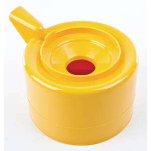 Opvangschaal kunststsof kleur geel tbv citruspers Santos Novo