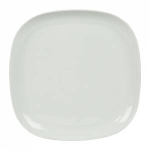 Bord vierkant afm. 26x26cm. kleur wit Isola Nova