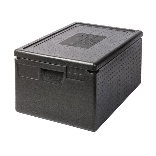 COFFRET ISOLANT 1/1 GN 46LTR. AFM 600X400X320MM. COFFRET THERMO FUTURE NOIR