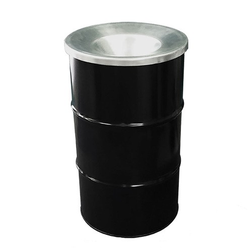 The Binbin met vlamvertragend deksel inh. 120ltr. zwart