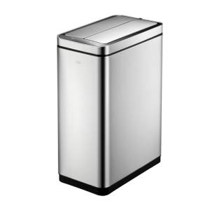 CONTENU DU BAC À CAPTEUR FANTÔME DELUXE. 20+20LTR. ACIER INOXYDABLE MAT <span translate="no"><span translate="no">EKO</span></span>