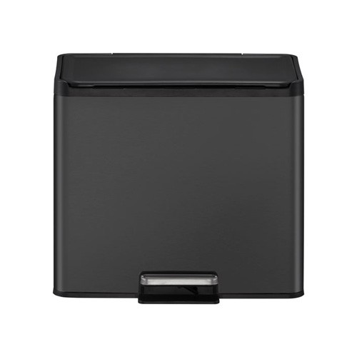 Essential Recycler pedaalemmer inh. 15+15ltr. zwart EKO