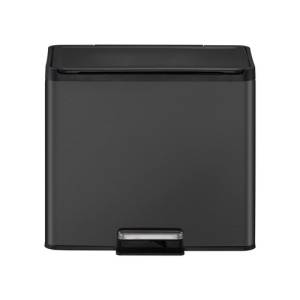 Essential Recycler pedaalemmer inh. 15+15ltr. zwart EKO