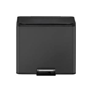 ESSENTIAL RECYCLER PEDAL BIN CONT. 20+9LTR. BLACK <span translate="no">EKO</span>