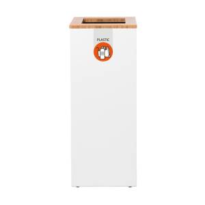 LUNE PAXA LARGE CONT. 65LTR. BLANC, BAMBOU ET ORANGE
