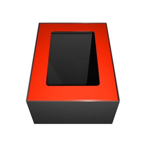 TOP UNITÉ MODULAIRE DE SÉPARATION DES DÉCHETS 60LTR. LA COULEUR ROUGE