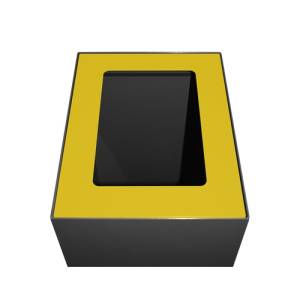 TOP UNITÉ MODULAIRE DE SÉPARATION DES DÉCHETS 60LTR. COULEUR JAUNE