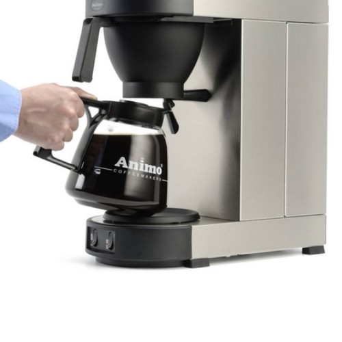 CAFETIÈRE M200 COULEUR NOIR DIMENSIONS 20,5X38X62,5CM. 230V/2250W ANIMO