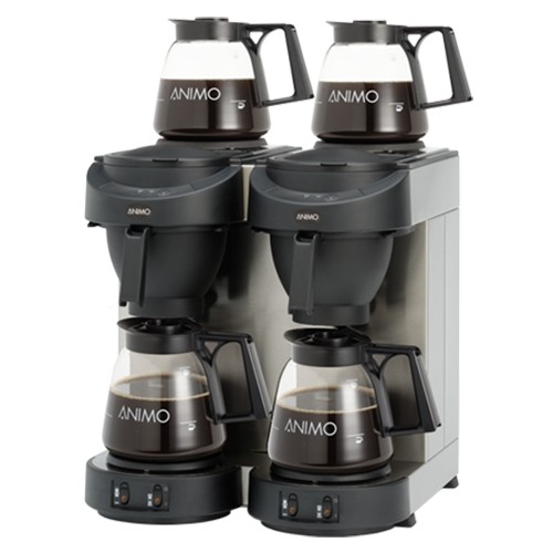 Koffiezetapparaat m102 kleur zwart afm. 42x38x62,5cm. 230v/3500w Animo