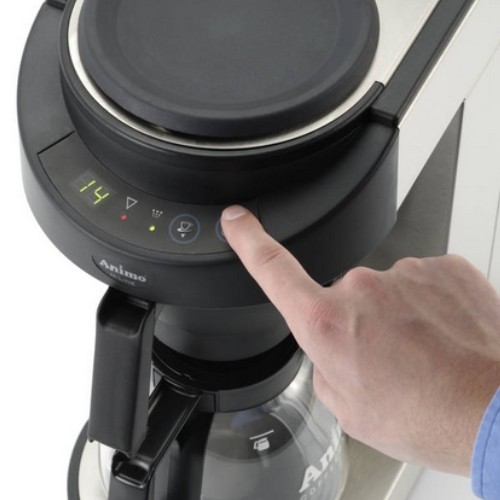 KAFFEEMASCHINE M202 FARBE SCHWARZ ABMESSUNGEN 42X38X62,5CM. 230V/3500W ANIMO