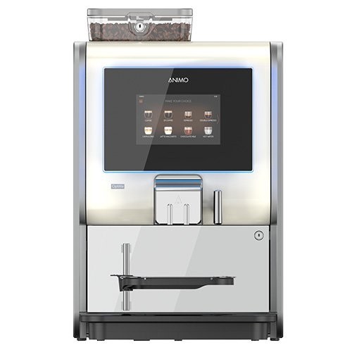 KAFFEEMASCHINE OPTIME 11 DIM. 380X515X600MM. FARBE WEISS, WEISS, SPIEGEL 220-240V/2200W ANIMO