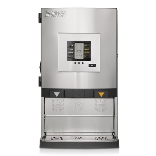 KAFFEEMASCHINE BOLERO TURBO XL 403 V ABM. 473X475X812MM. FARBE MYSTERIOUS GRAU 400V-10500W BRAVILOR