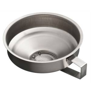 Filterpan rvs 18/8 tbv thee diam. 18cm. zonder veer Bravilor