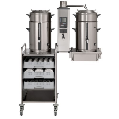 Koffiezetapparaat b20hw W afm. 125,7x59,2x88,8cm. 400v/11440w Bravilor