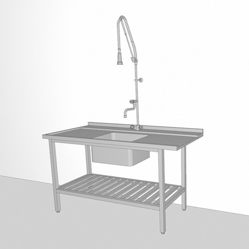 SUPPLY TABLE 1200X730MM