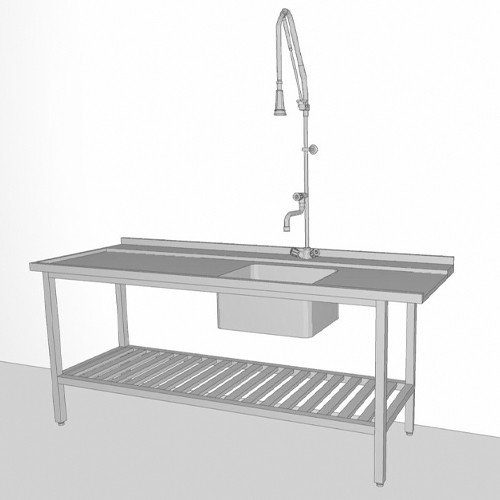 FUTTERTISCH 2100X730MM