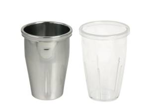 MIXING CUP LOOSE CONT. 0.75Ltr. STAINLESS STEEL FOR MILKSHAKER VEMA