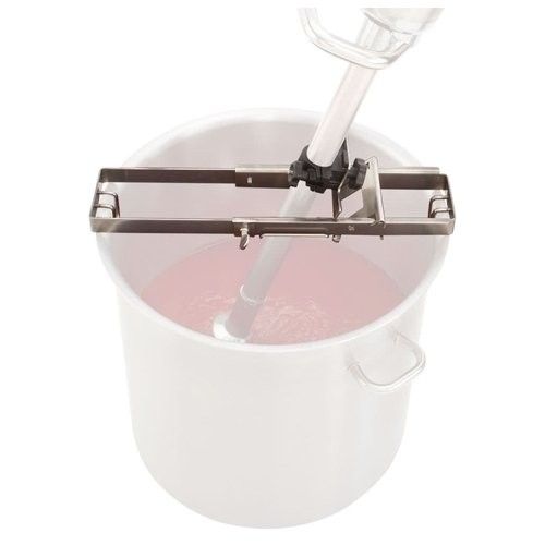 PFANNENUNTERSTÜTZ VERSTELLBAR FÜR PFANNEN VON 85 BIS 130 CM. ROBOTERCOUPÉ AUS EDELSTAHL