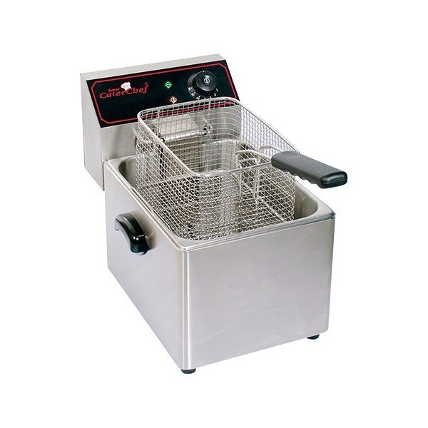 FRYER CONT. 8LTR. AFM. 29X43X34CM. 230V/3250W CATERCHEF
