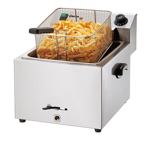 Friteuse IMBISS PRO inh. 9,7ltr. afm. 410x500x380mm. 400v/8,1kw Bartscher