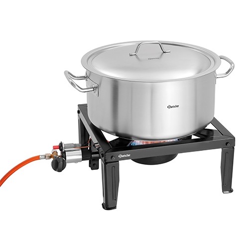 CUISINIÈRE À GAZ 1K1050 DIM. 410X540X180MM. GAZ/10.5KW BARTSCHER