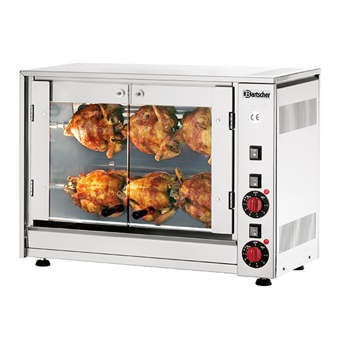 GRIL POULET P6 DIM. 700X360X630MM. 230V/2.8KW BARTSCHER