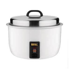 RICE COOKER STAINLESS STEEL CONTENT. 10LTR. 230V-2950W BUFFALO