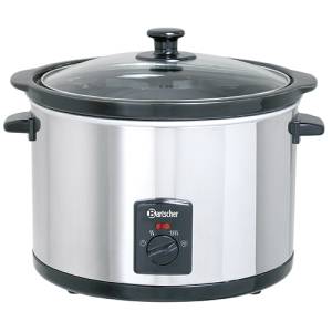 SLOW COOKER 5.5L DIM. 345X345X276MM. 230V/0.28KW BARTSCHER