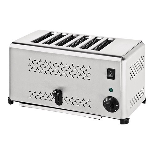 TOASTER 6/SLOTS 230V/2500W CATERCHEF