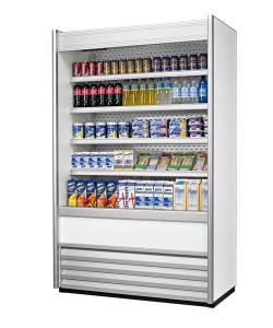 Wandkoeling Alaska Slim 150 kleur rvs afm. 151x70x199,8cm. 230v/1410w Fogal