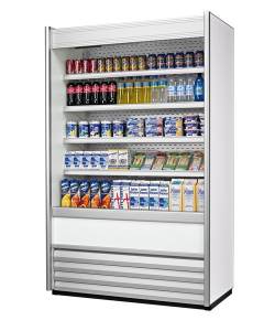 Wandkoeling Alaska Slim 180 kleur rvs afm. 185,6x70x199,8cm. 230v/1420w Fogal